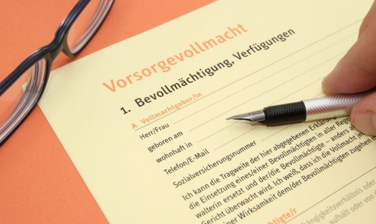 Informationen zur Patientenverfügung und Vorsorgevollmacht ...